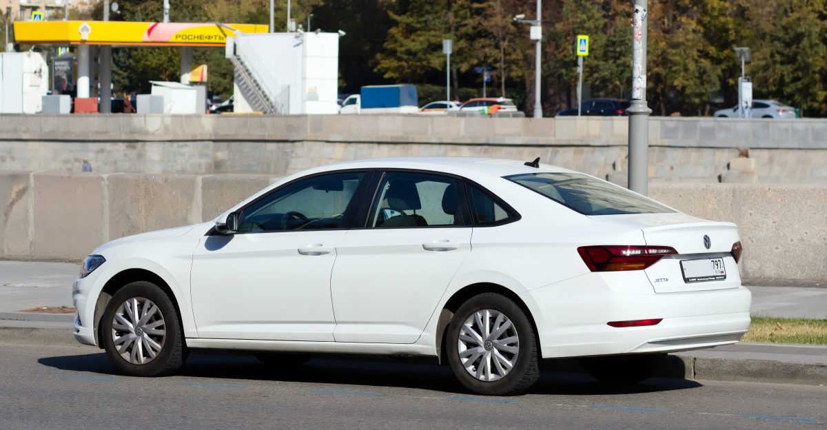 Moscow Volkswagen Jetta VII white