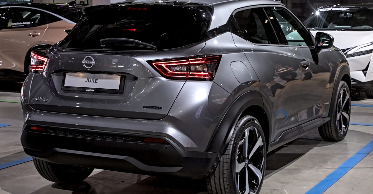 Nissan Juke Hybrid at Auto Z rich 2023