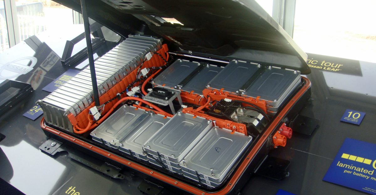 Nissan Leaf battery pack Leaf Drive ElectricTour Washington DC