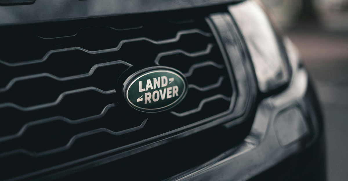 black Land Rover vehicle