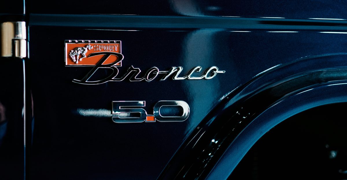 a close up of the side of a truck