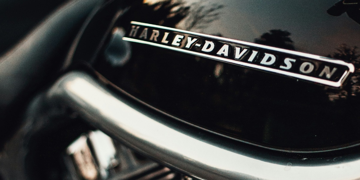 close up of a motorcycle