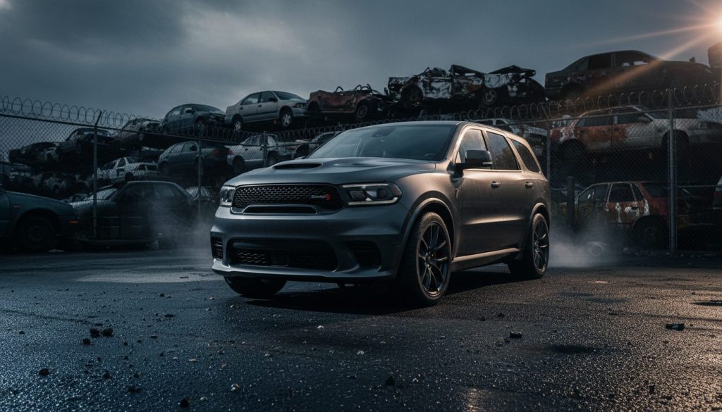 Police Just Mercilessly Crushed A 100K Hellcat SUV And The Entire(02)