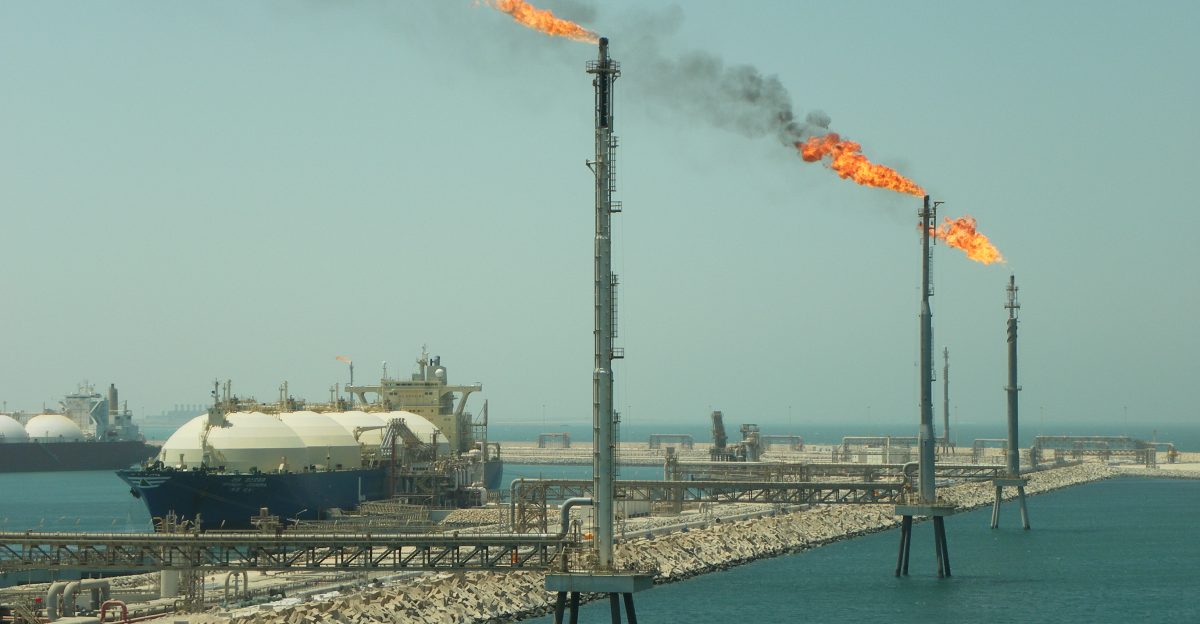 Ras Laffan LNG terminal in 2012