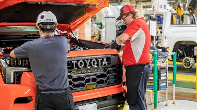 Toyota Pumps $1B Into Kentucky and Indiana for 50,000 US Workers