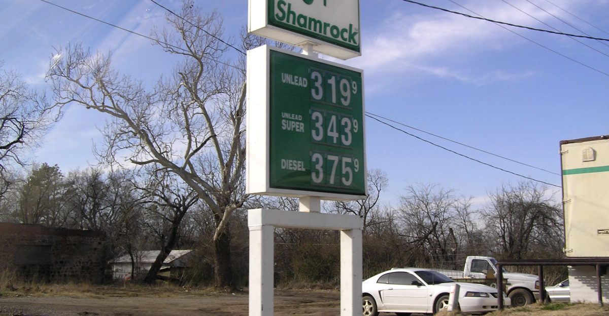 gas price in Oklahoma