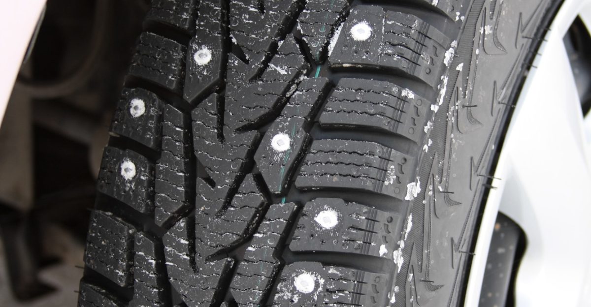 Nokian Hakkapeliitta 7 studded tire produced in Russia
