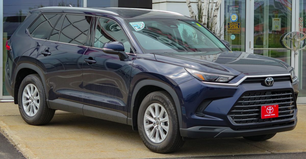 Toyota Grand Highlander XLE AWD photographed in Sault Ste Marie Ontario Canada