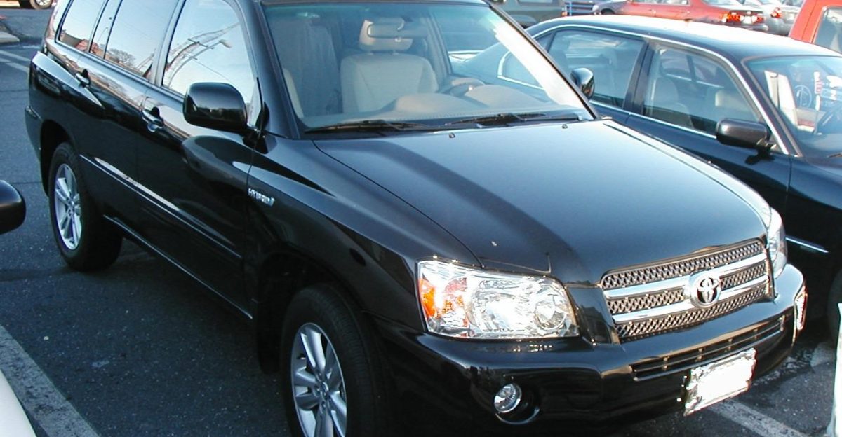 2007 Toyota Highlander Hybrid photographed in USA