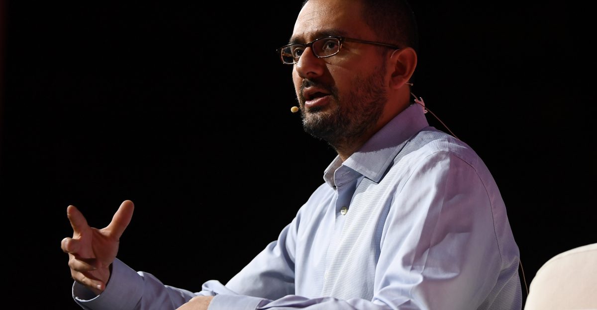 November 2018 Raffi Krikorian CTO DNC on the FullSTK Stage during day three of Web Summit 2018 at the Altice Arena in Lisbon Portugal Photo by Stephen McCarthy Web Summit via Sportsfile