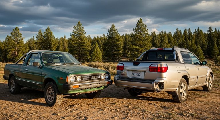 The Fascinating History Behind Subaru’s Baja and BRAT Pickup Trucks