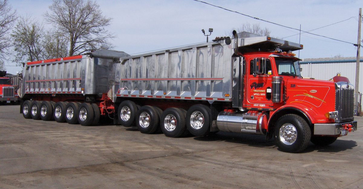 Trucking by Mike Normandin