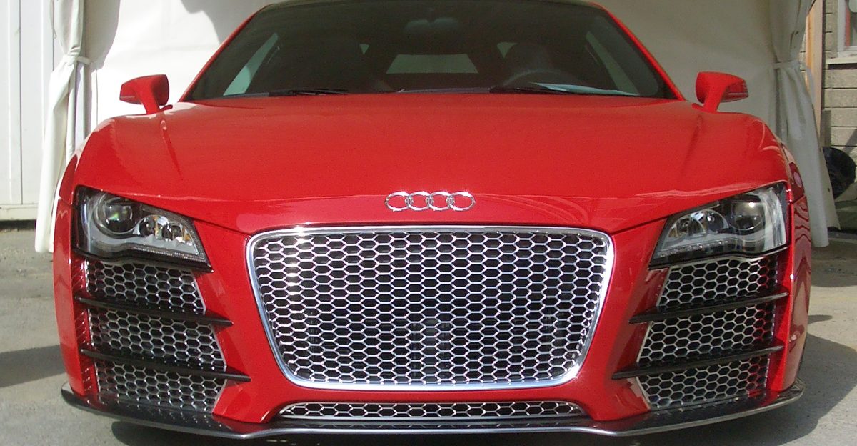 Audi R8 TDI Le Mans von vorne