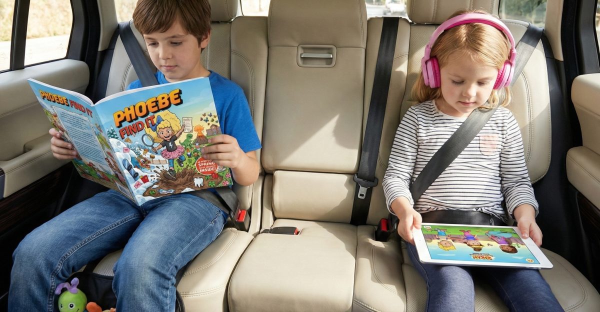 Reclaim Your Car Ride Trade Screen Time for 40 Minutes of Quiet Focus by Poliana Reis