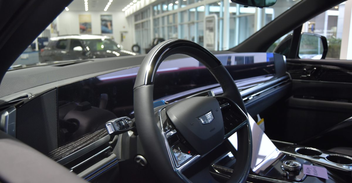 Escalade IQ Interior found in Kendall Cadillac s Showroom Eugene Oregon
