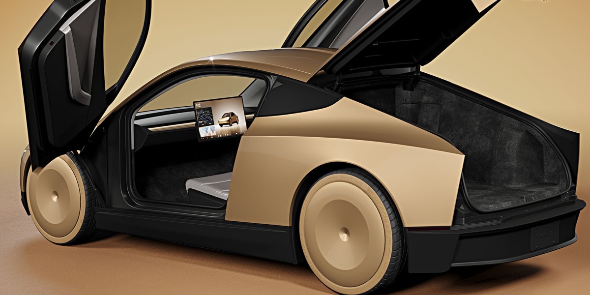 Tesla Cybercab by Joanna Mularczyk