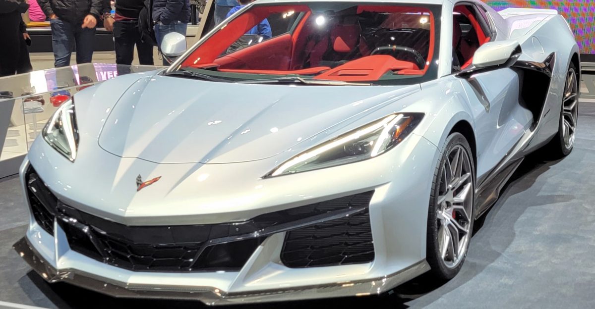 Chevrolet Corvette Z06 at 2022 Chicago Auto Show