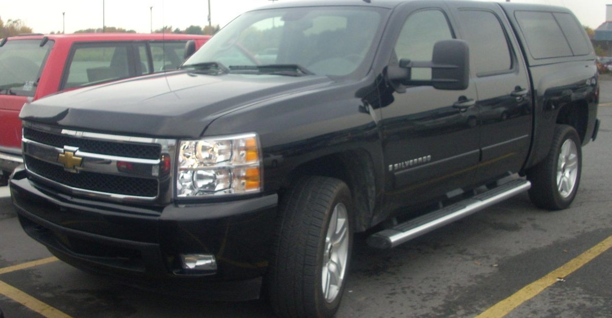 present Chevrolet Silverado photographed in Vaudreuil-Dorion Quebec Canada