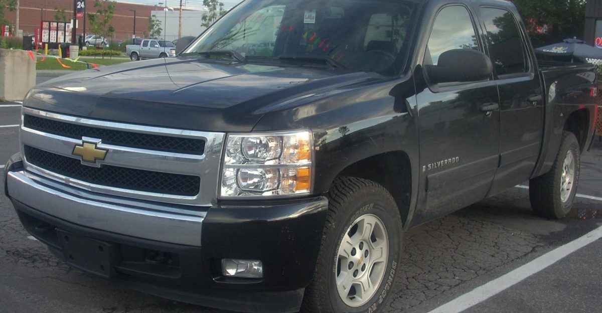 2010 Chevrolet Silverado photographed in Montreal Quebec Canada at Gibeau Orange Julep