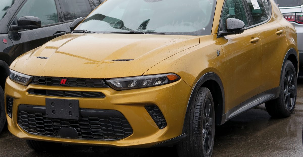 Dodge Hornet R T PHEV photographed in Sault Ste Marie Ontario Canada