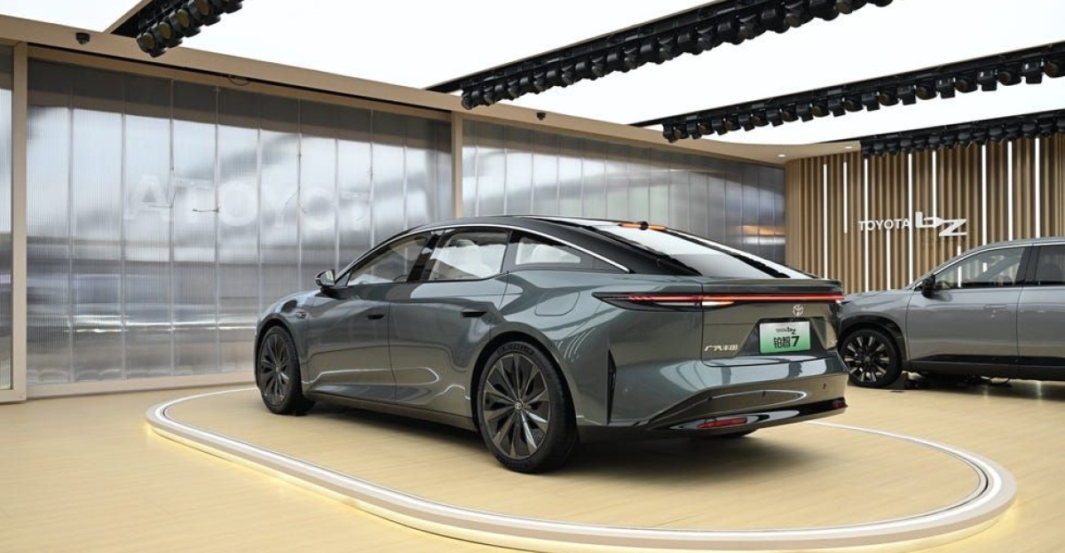 The Toyota bZ7 Is a New Flagship Sedan for China by
