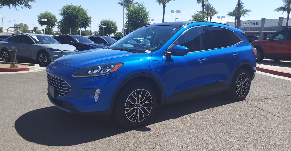Ford Escape PHEV Titanium - Shot at San Tan Ford in Gilbert AZ
