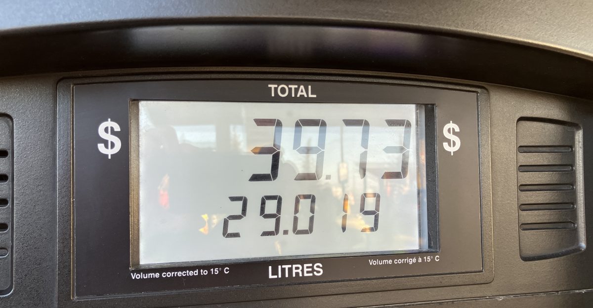 Gas Pumps works with metric units