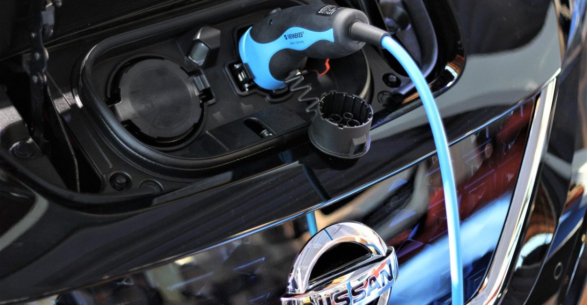 car car wallpapers nissan leaf battery charging zero emission auto show zagreb 2018 modern technology power vehicle alternative ecological ecology industry future efficient no pollution clean