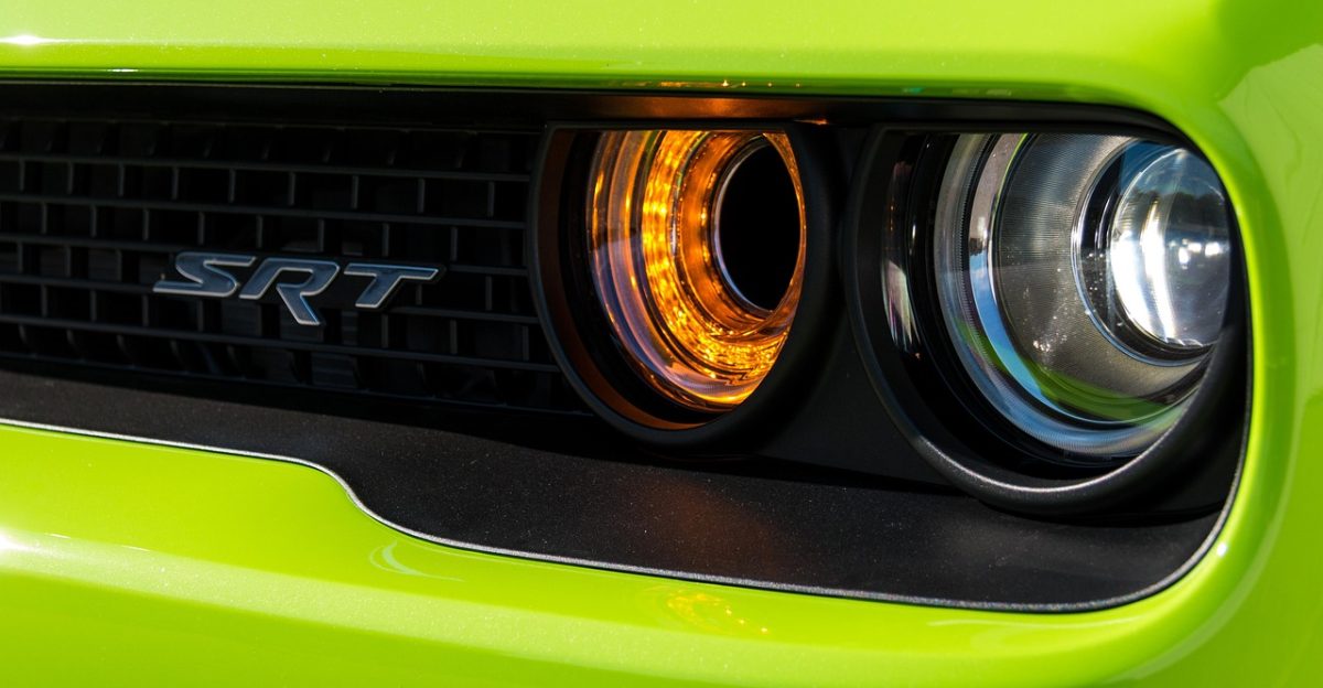 hellcat dodge automobile hotrod car mopar powerful hemi v8 muscle emblem grille green challenger car wallpapers green car green power