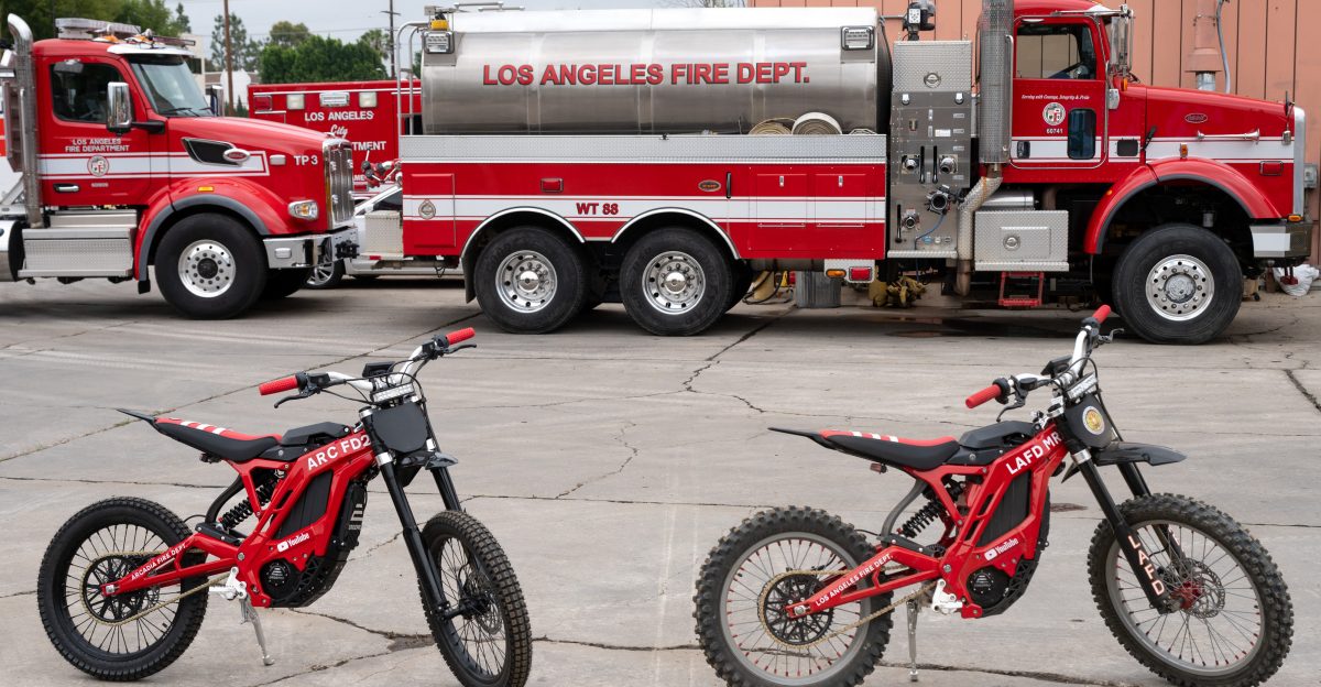 LAFD unveiled specialized E-bike fleet for wildfire response