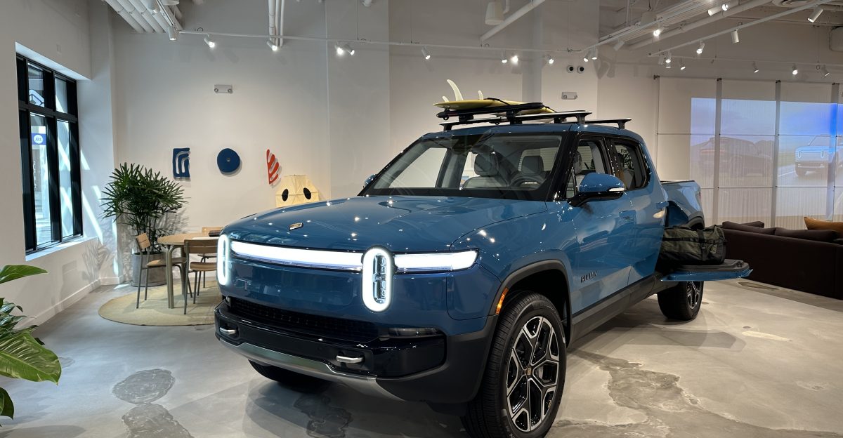 Newly Open Rivian Showroom Brickell Miami Florida Sept 2025