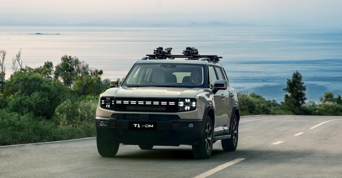 Explore scenic routes with this modern eco-friendly SUV perfect for coastal adventures