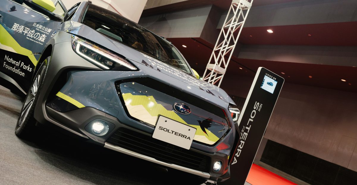 A couple of cars parked next to each other