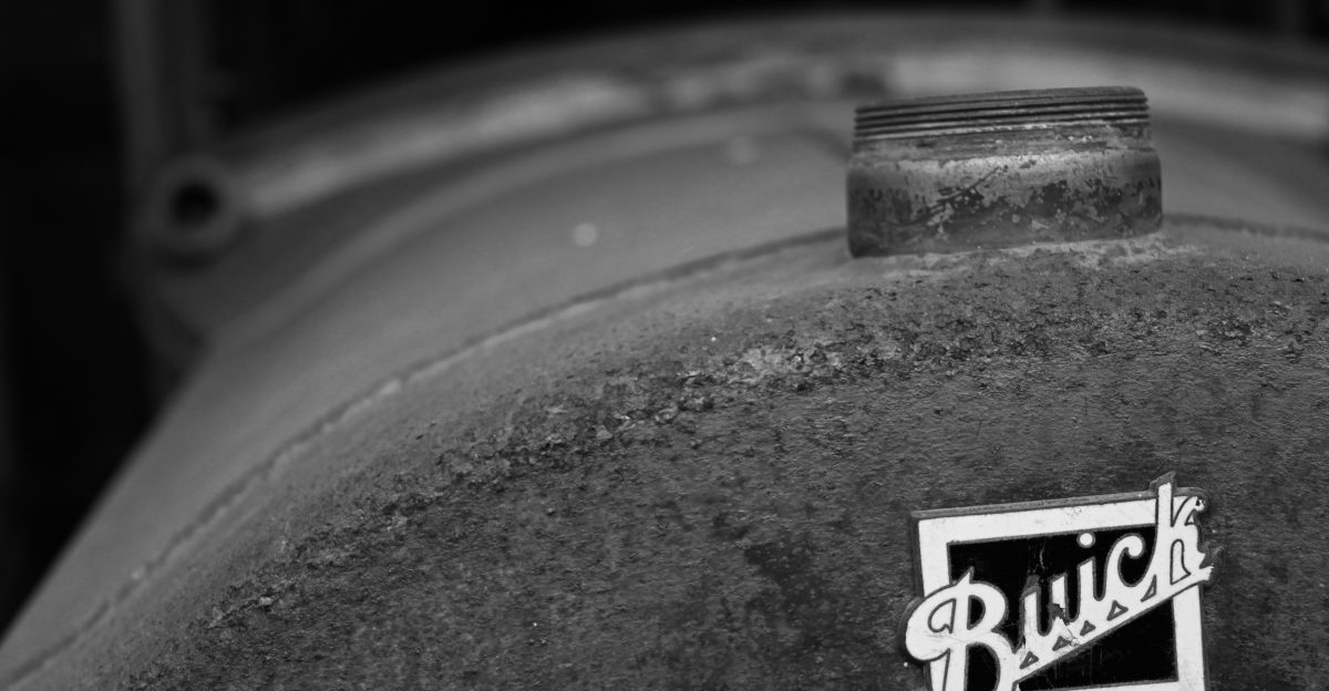 A black and white photo of a fire hydrant