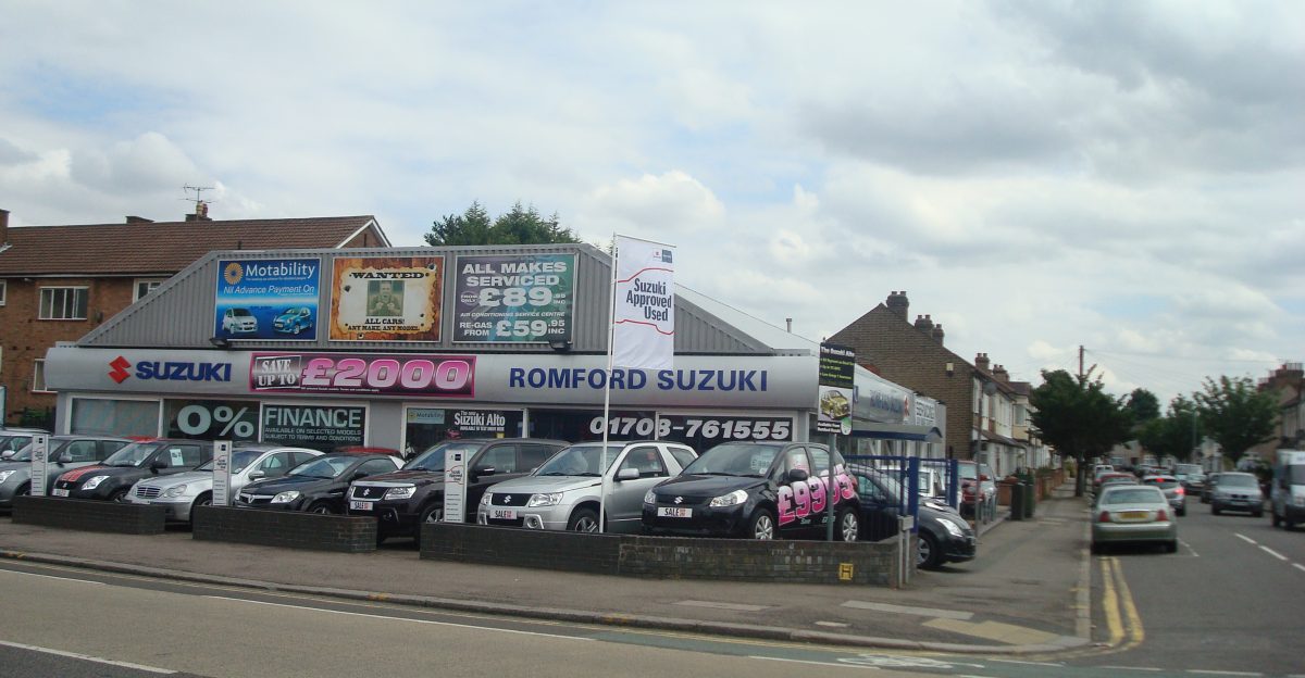 Romford Suzuki car dealership