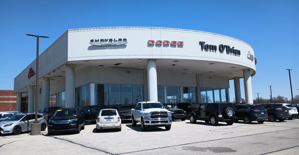 Tom O Brien Chrysler Jeep Dodge dealership in Indianapolis