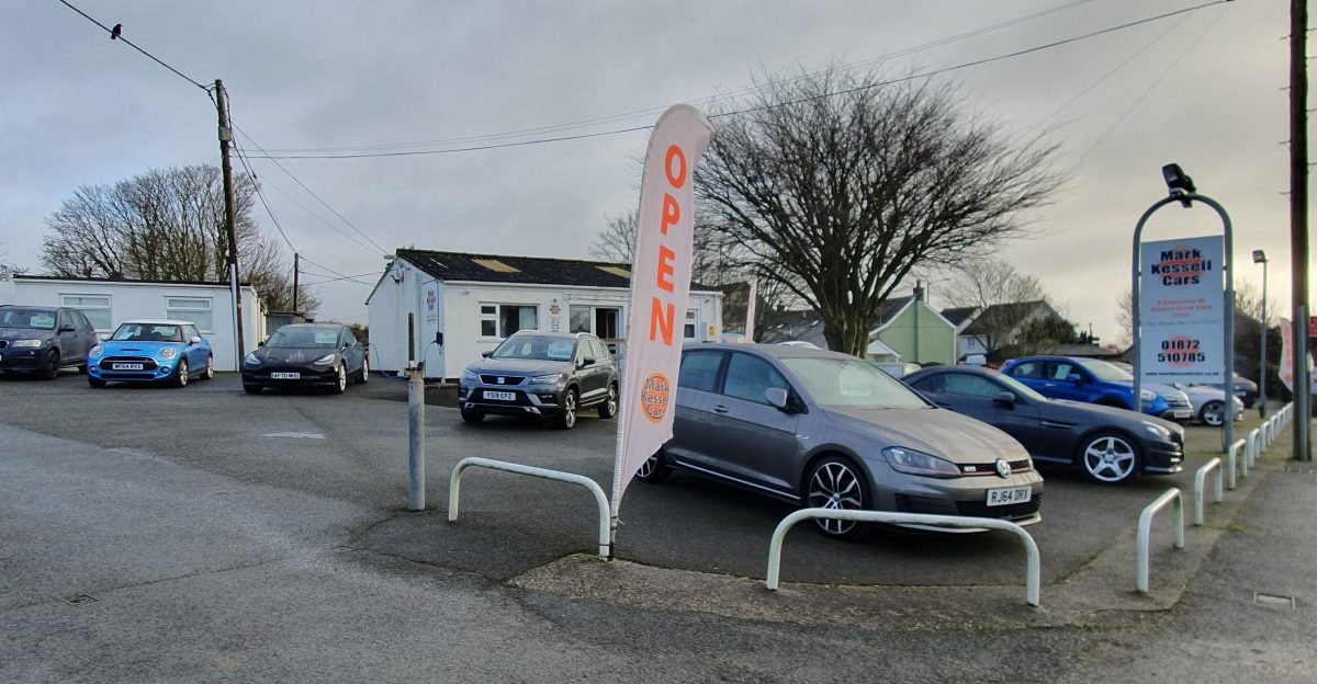 Used car dealer Beacon Road Summercourt Cornwall - February 2024