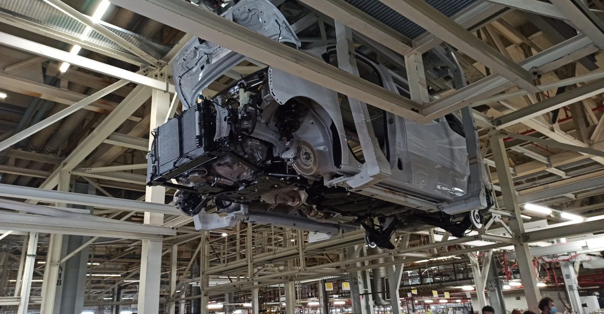 Usine Stellantis d Hordain - atelier Montage